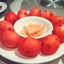red eggs