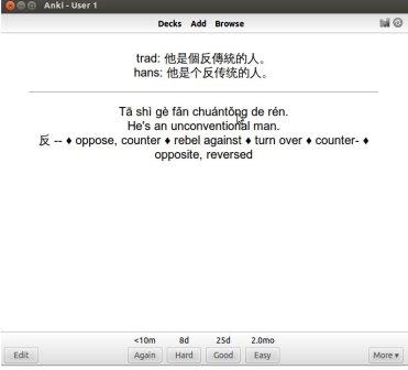 Anki Increase Chinese vocabulary