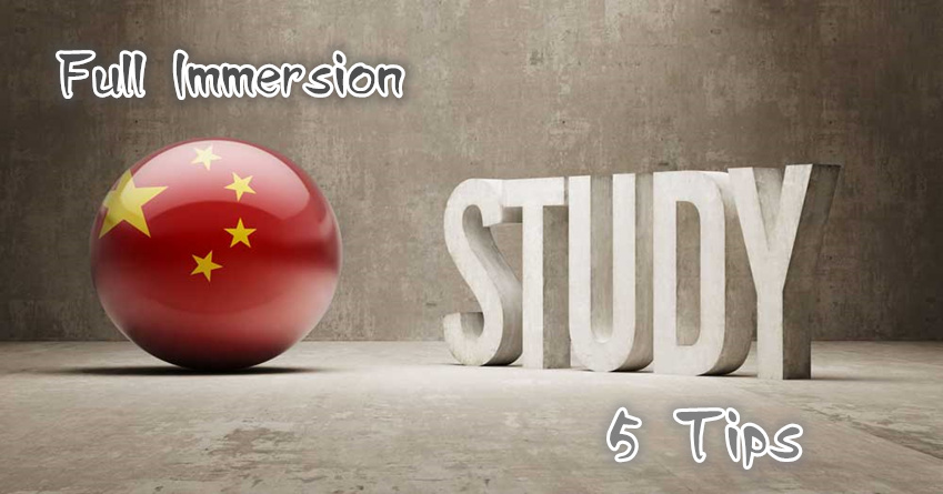 5 Tips to Full Immersion with Mandarin