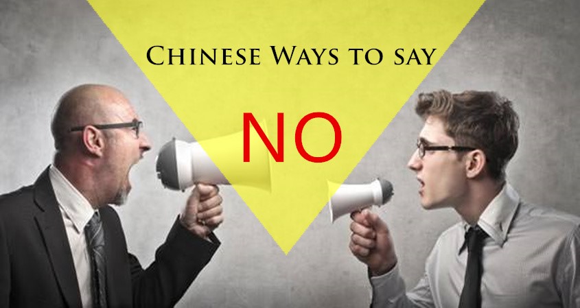 How Chinese People Say “No” in Various Ways