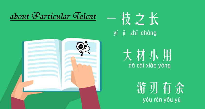 Chinese Idioms Collection about Particular Talent