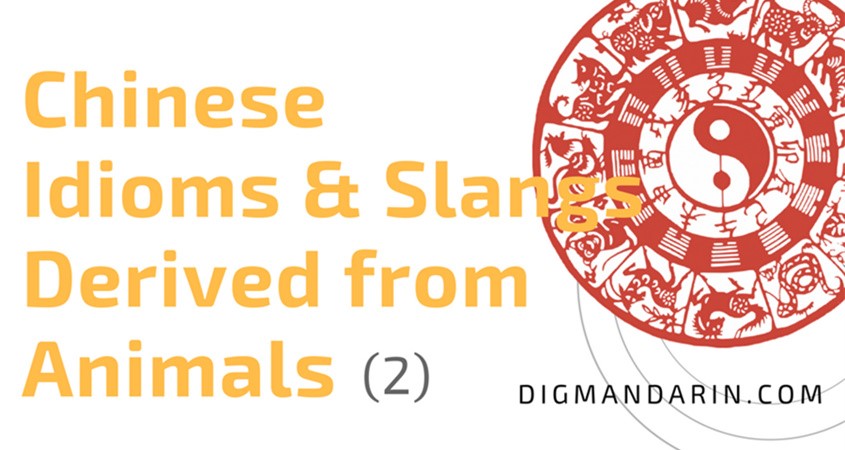 Chinese Idioms and Slangs Derived from Animals (Part 2)