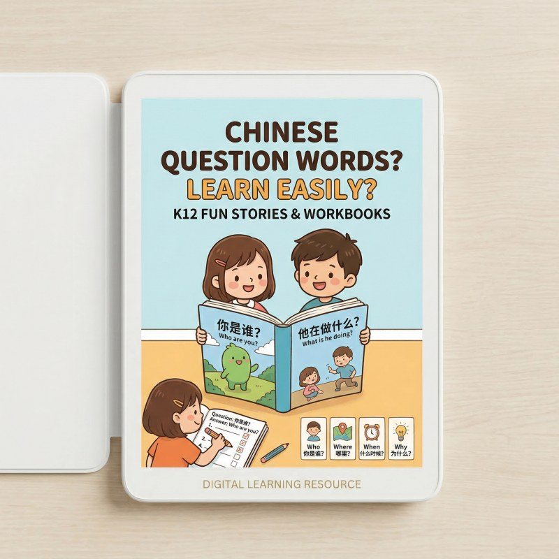 The Complete Chinese Question Words Learning Suite DigMandarin